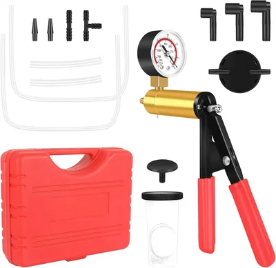 Imagen del producto de Dispositivo de purga para frenos, fácil de usar, para cambiar el líquido de frenos, ideal para el mantenimiento de vehículos