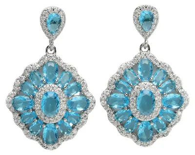 Image de AVANT-GARDE PARIS Boucles d'oreilles pendantes Diva Collection en zircone cubique