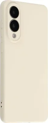 Produktbild von Samsung Galaxy S25 Edge Hülle - Coverup Colour TPU Back Cover - Ecru