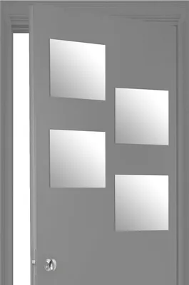 Immagine prodotto di Set di 4 specchi quadrati autoadesivi 30x30 - 5 five simply smart