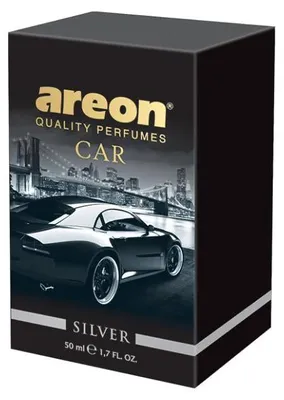 Obrázek produktu pro parfm do auta Areon Silver (50 ml, lahvika)