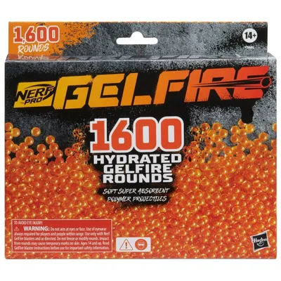 Obrázok produktu pre NERF Gelfire sada náhradných náplní Polymérové projektily 1600