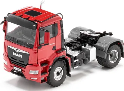 Produktbild von MAN TGS 18.510 4x4 BL Rot, WIK77653, Maßstab1/32, WIKING