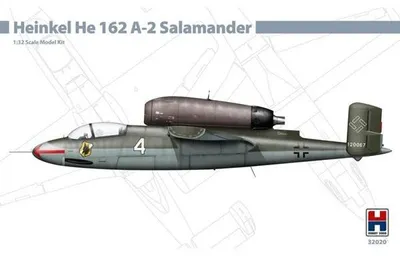 Imagen del producto de Hobby 2000 H2K32020: Heinkel He 162 A-2 "Salamandra"