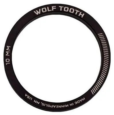 Produktbild von Wolf Tooth Unterlegscheiben 5 mm schwarz 5 Stück