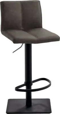 Produktbild von Bar-/Tresenhocker 1285 Gestell schwarz Sitzschale schlamm