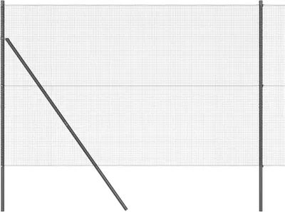 Produktbild von vidaXL Ground Fix Geschweißter Drahtzaun 25 x 1,5 m (B x H)