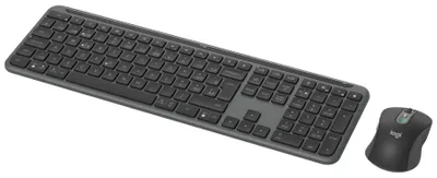 Obrázok produktu pre Logitech 920-012482, Bezdrôtový, RF Wireless + Bluetooth, Nožnicový spínač, QWERTZ, Grafit, Obsahuje myš