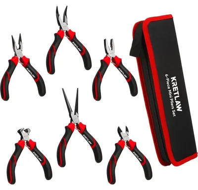 Imagen del producto de Mini juego de destornilladores de 6 piezas para funda de electrónica
