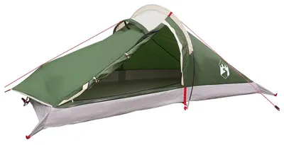 Produktbild von vidaXL Trekkingzelt Grün 2-Personen 185T Polyester mit PolyurethanBeschichtung