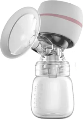 Obrázek produktu pro AIORBER Elektrická odsávačka mateřského mléka se 3 režimy, kompaktní a přenosná, jemný zvukový design, invertorová masáž, funkce rychlého nabíjení, bílá barva