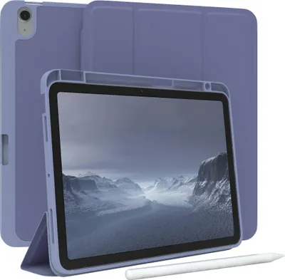 Produktbild von EAZY CASE Smartcase mit Stifthalter für Apple iPad Air 11 (2024) Hülle mit Stifthalterung, Tablet Cover aufstellbar  11 Zoll in Blau