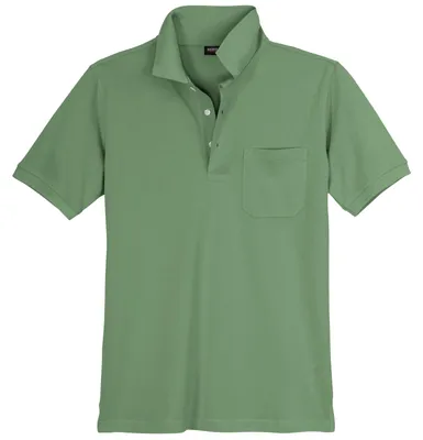 Produktbild von Redfield Übergrößen Basic Poloshirt salbeigrün