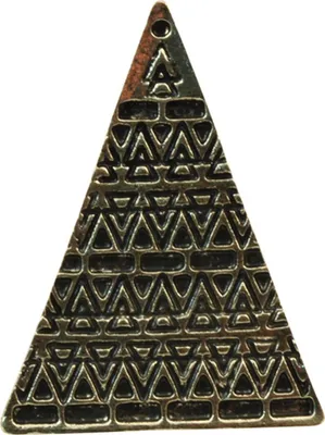 Produktbild von Ring - Dreieck gemustert