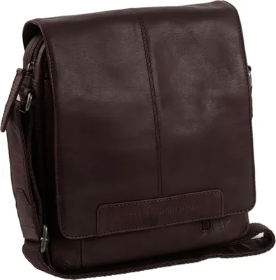 Image de The Chesterfield Brand sac à épaule bandoulière Remy Flapoverbag Brown brun