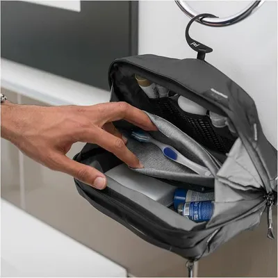 Produktbild von PEAK DESIGN Waschbeutel v2 - schwarz BWP-BK-2