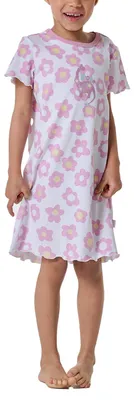 Immagine prodotto di Camicia da notte Schiesser per bambina Girls World - stampa bianca - taglia 92