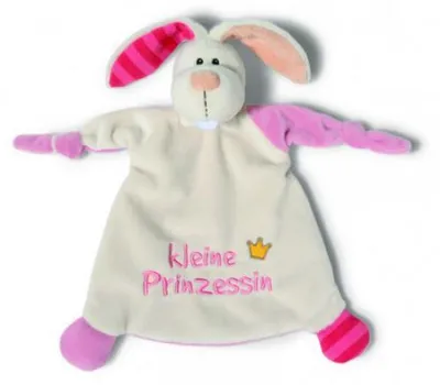 Produktbild von NICI Schmusetuch Hase kleine Prinzessin, Spielzeug-Hase