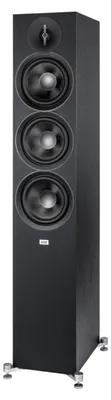 Produktbild von Elac Debut F6.3, 3-Wege, Kabelgebunden, 140 W, 31 - 38000 Hz, 6 Ohm, Schwarz