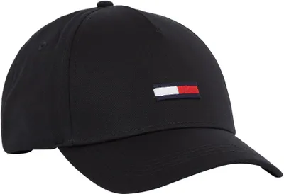 Zdjęcie produktu dla Czapka baseballowa TOMMY JEANS, czapka z regulowanym paskiem, bawełnianym daszkiem i haftowanym logo, numer artykułu AU0AU00843, UNICA – JEDEN ROZMIAR, 100% bawełna