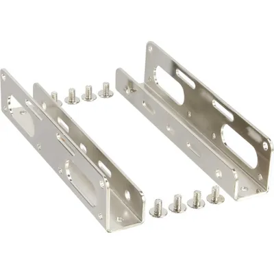 Produktbild von INLINE HDD/SSD Einbauschienen 6,35cm 2.5 zu 8,89cm 3.5 Zoll