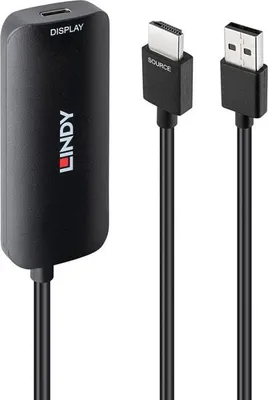 Produktbild von LINDY Konverter HDMI auf USB Typ C mit USB STromversorgung
