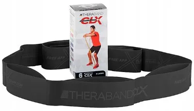 Produktbild von Thera-Band CLX Trainingsband mit 11 Schlaufen starker Widerstand