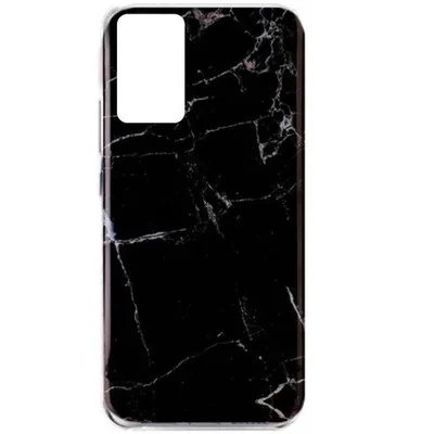 Produktbild von Wozinsky Marble Silikonhülle für Xiaomi Poco F3 - Schwarz KP10077