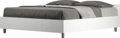 Produktbild von Nuamo Bett mit Stauraum aus weißer Esche, 160 x 190