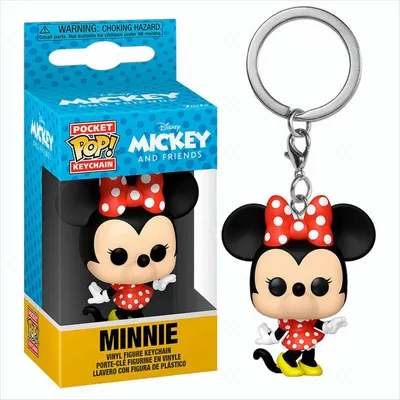 Produktbild von Disney Mickey and Friends - Minnie - Schlüsselanhänger Funko Pocket POP! Keychain