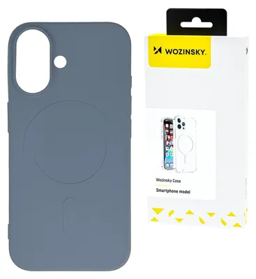 Obrázek produktu pro Silikonové pouzdro Wozinsky Magnetic Case pro Samsung Galaxy S25 - šedé
