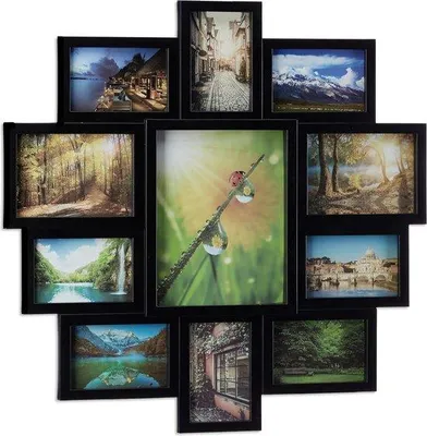 Productafbeelding van Famanu fotocollage: Veelzijdig design - Moderne houten of kunststof frames