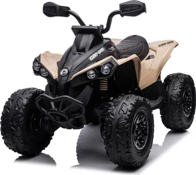 Produktbild von Elektro Kinderquad 12V - Can-Am Renegade - 4x4 - 3 bis 7 Jahre - Khaki