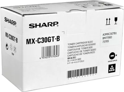 Produktbild von Sharp MXC30GTB, 6000 Seiten, Schwarz, 1 Stück(e)