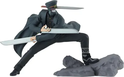 Obrázok produktu pre Figúrka "Chainsaw Man", kombinácia postavy a samurajského meča, výška 10 cm