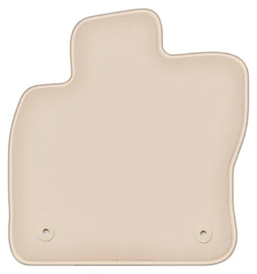 Produktbild von DURBAN Beige Velours-Fahrerfußmatte für Volkswagen Touran II Minivan (2016-)