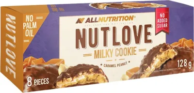 Produktbild von AllNutrition | NutLove Milky Cookie | Caramel & Peanut