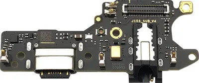 Produktbild von Clappio, Ersatzteil Ladebuchse, USB-C Stecker + 3.5 Klinkenstecker für Samsung Galaxy A32, Schwarz