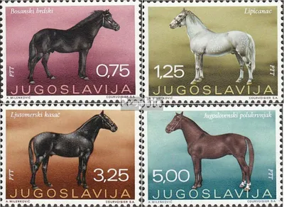 Produktbild von Briefmarken Jugoslawien 1969 Mi 1344-1347 (kompl.Ausg.) postfrisch Veterinärmedezin