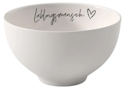 Image de like. by Villeroy & Boch Statement Bol Lieblingsmensch-Set 2-teilig