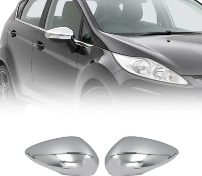 Image de Coques de Rétroviseurs pour Ford Fiesta / B-Max 2008-2017 en ABS Chromé 2x