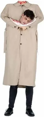 Produktbild von Mom Kopfloses Mann Kostüm Beige Beige One Size