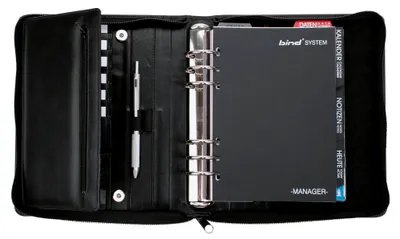 Produktbild von bind Terminplaner Modell T300 1 A5 ohne Kalender schwarz