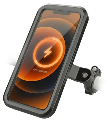 Produktbild von R2B Fahrrad Handyhalterung mit Powerbank 5000 mAh, wasserdichte Handyhalterung für Fahrrad, Smartphone Halterung