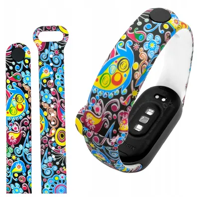 Zdjęcie produktu dla Pasek ChronSmarta do smartband'a Xiaomi Mi Band 8 / 9 / 10 (Wzór 11)