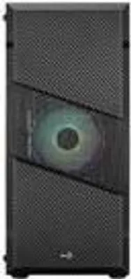 Produktbild von Aerocool Menace Saturn RGB, Midi Tower, PC, Schwarz, ATX, micro ATX, Mini-ITX, Acrylnitril-Butadien-Styrol (ABS), SPCC, Stahl, Multi