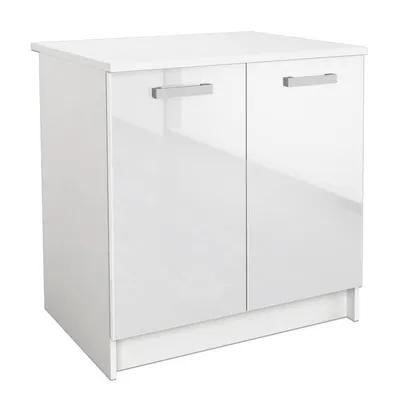 Obrázok produktu pre 80 cm kuchynská linka - lesklá biela