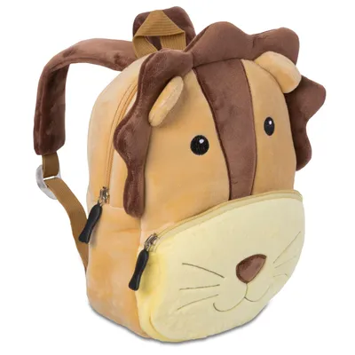 Produktbild von all Kids United Kinderrucksack Löwe für Kleinkinder – Leichter Kindergartenrucksack aus Nylon für Mädchen & Jungen, ideal für die Kita