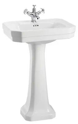 Obrázek produktu pro Casa Padrino porcelánové umyvadlo s podstavcem 56 x 47 x v. 90 cm - Nábytek pro hotely a restaurace