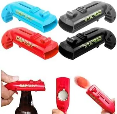 Produktbild von Cap Gun Flaschenöffner Pistole - Bieröffner Tool für Bar Partys. Lustige Capgun Geschenke für Männer: Geburtstag Weihnachten Flaschenöffner Gadgets. Bier Geschenke, Bottle Opener